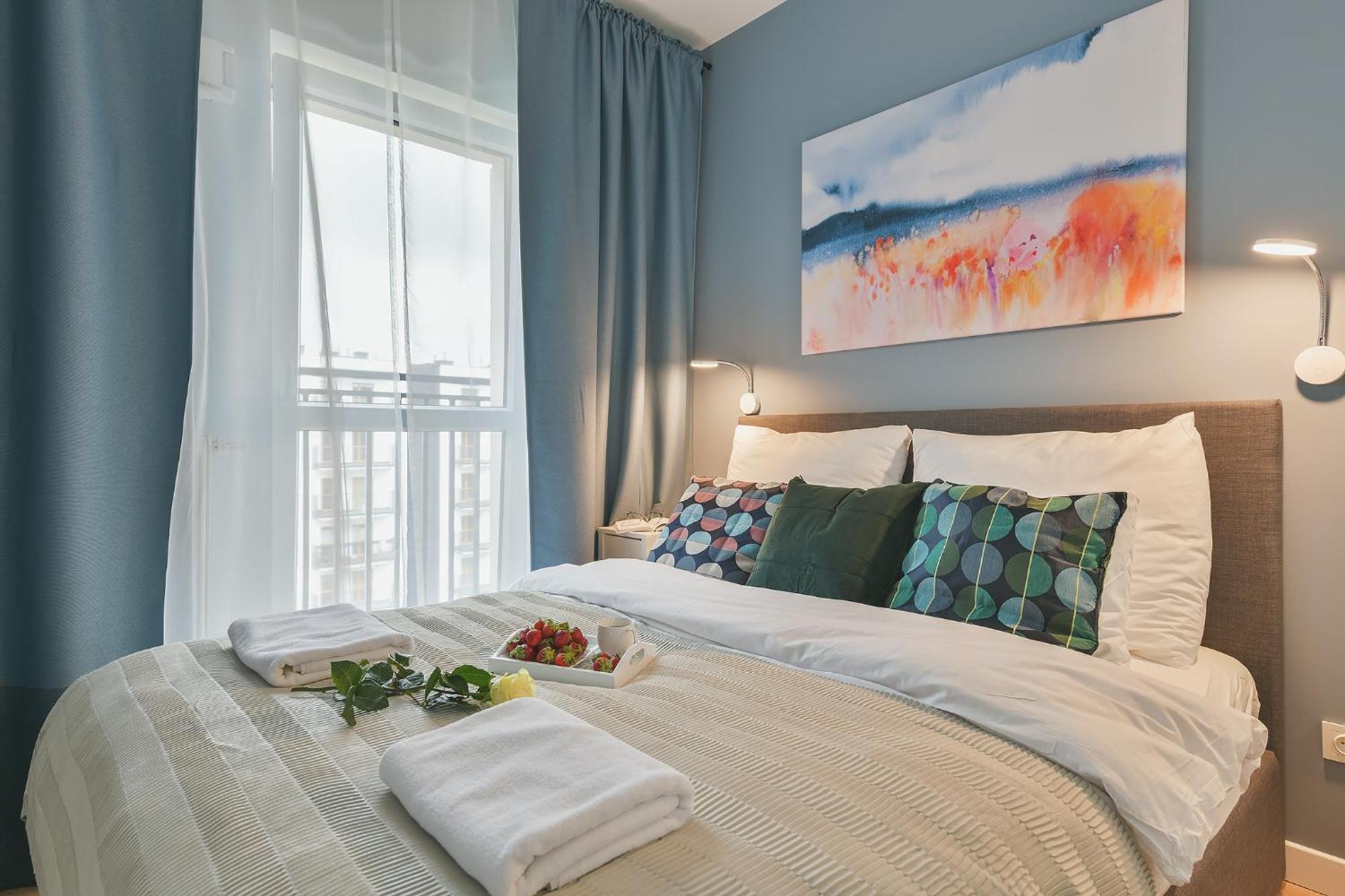 Okecie Airport Studio Bakalarska 2 P&O Serviced Apartments Warszawa Exteriör bild